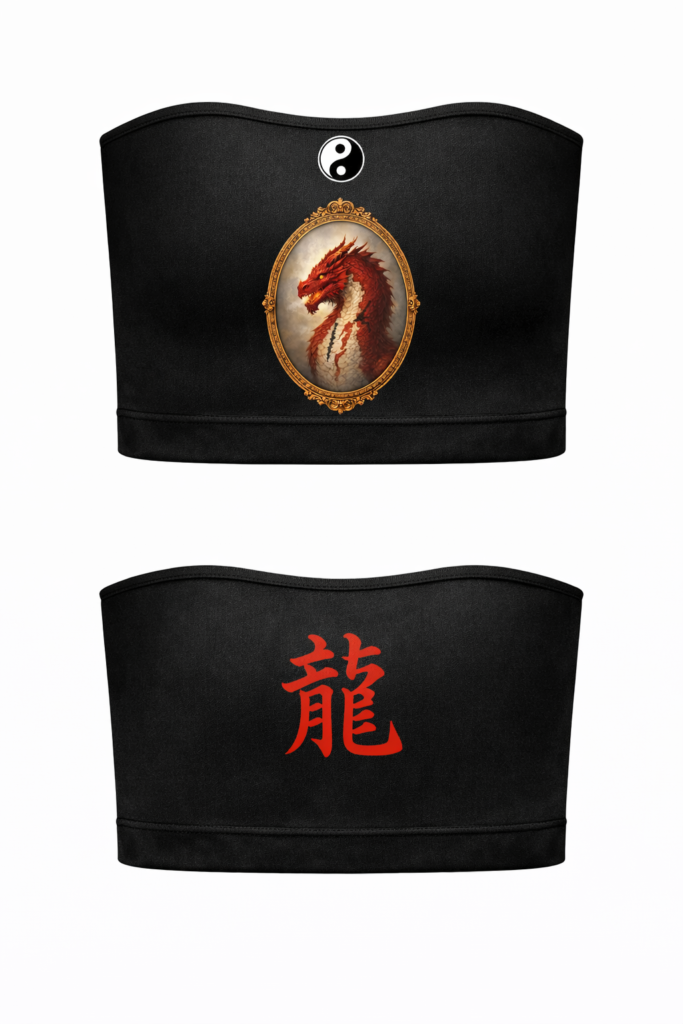 Dragon tube top Womens
