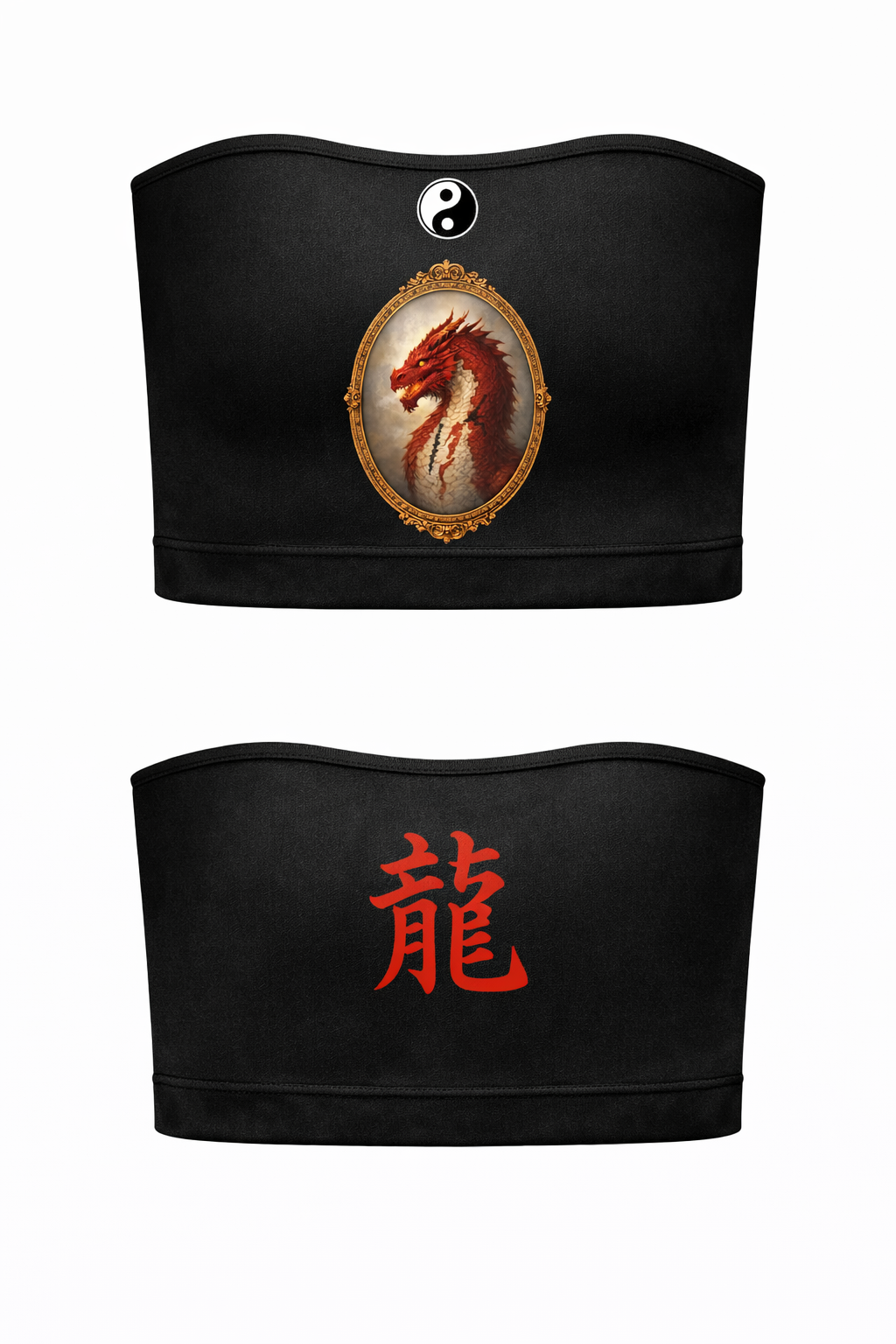 Dragon tube top Womens