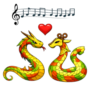 Snakes Together
