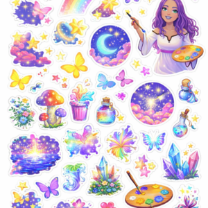 Nyx Bubbly Paradise Sticker Sheet