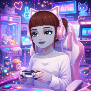 Gamer Girl Glow – Bubbly Storybook Girls Collection