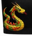 Snake Chinese Zodiac Tube Top – Black Yin Yang Serpent Design - Image 5