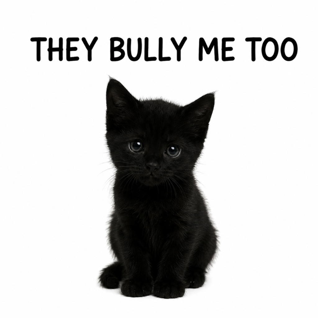 They bully me too