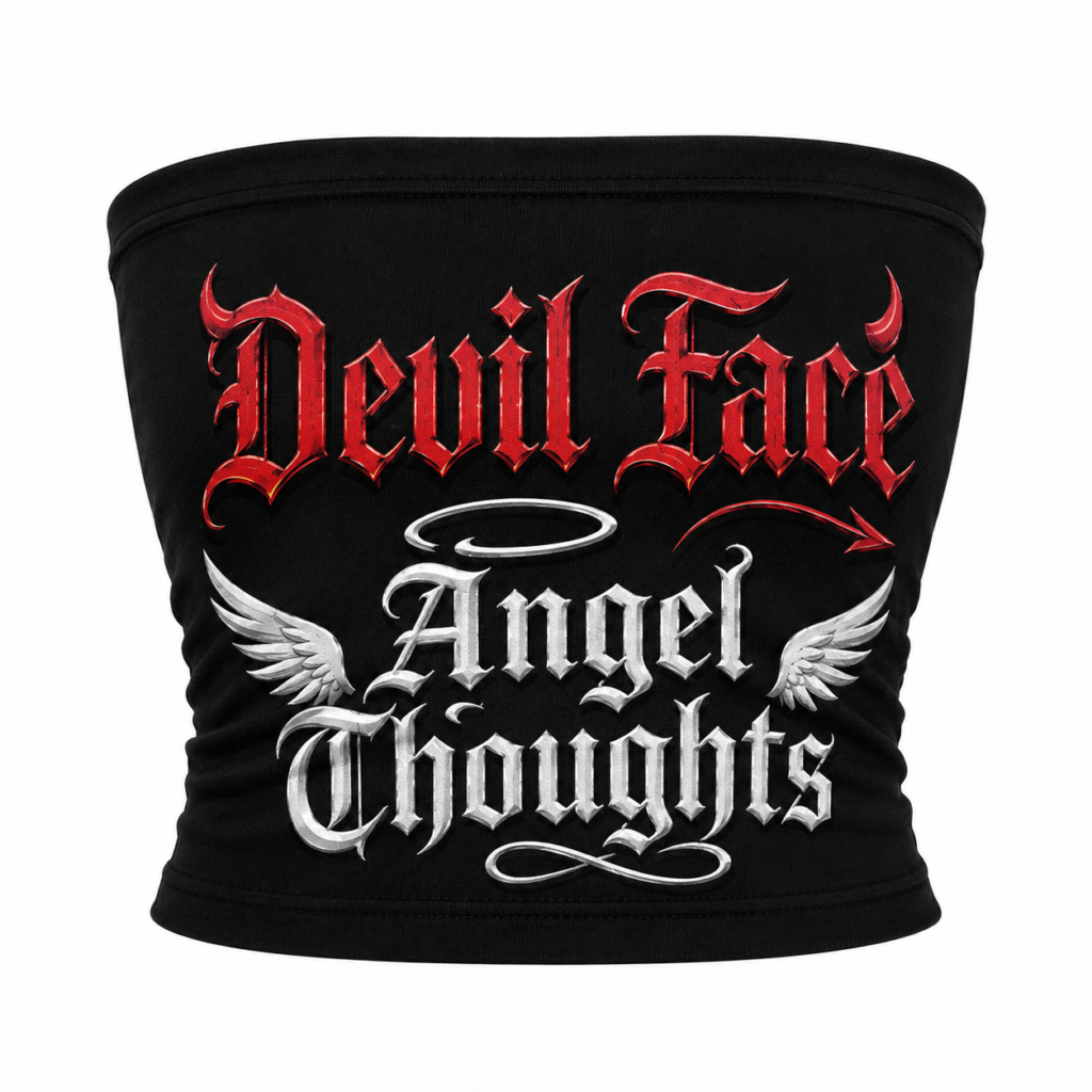 Devil Face Angel Thoughts