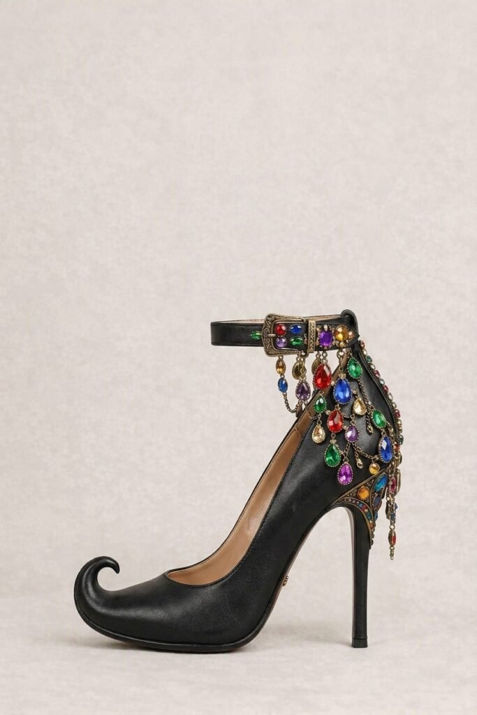 Genie Jeweled Stiletto